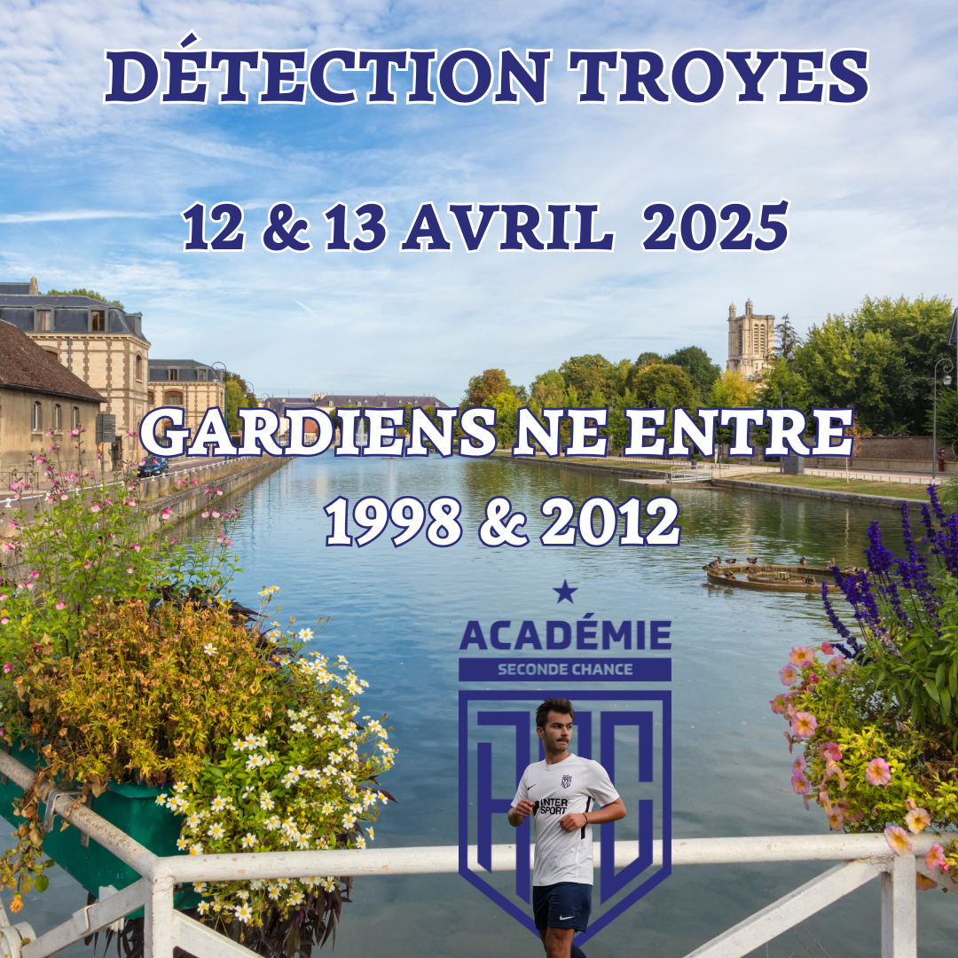 Troyes Inscription gardien 1998/2012 12 & 13Avril 2025