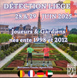 3. Belgique Inscription gardien 1998/2012- 28-29 JUIN 2025