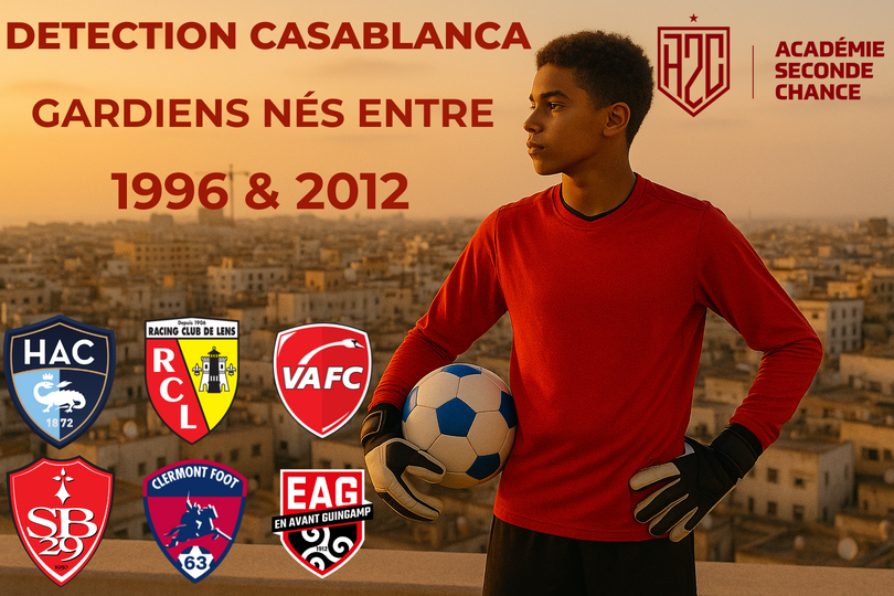 Casablanca  Inscription gardien 1996/2012 - 21 au 25 Juillet 2025